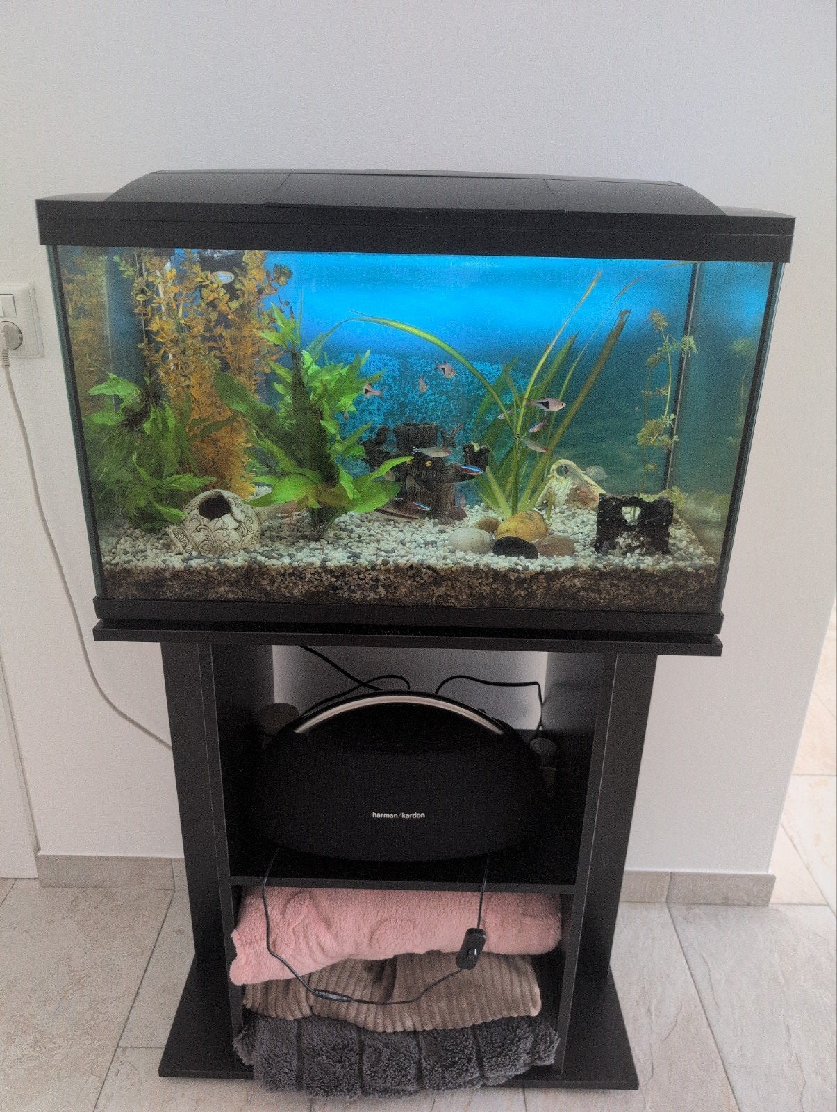 Aquarium 100L, Dieren en Toebehoren, Ophalen, Zo goed als nieuw