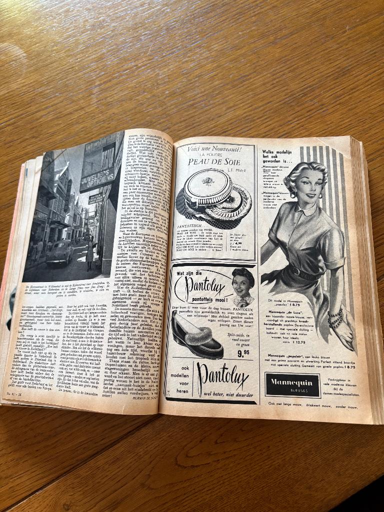 Boek libelles 1955, Ophalen