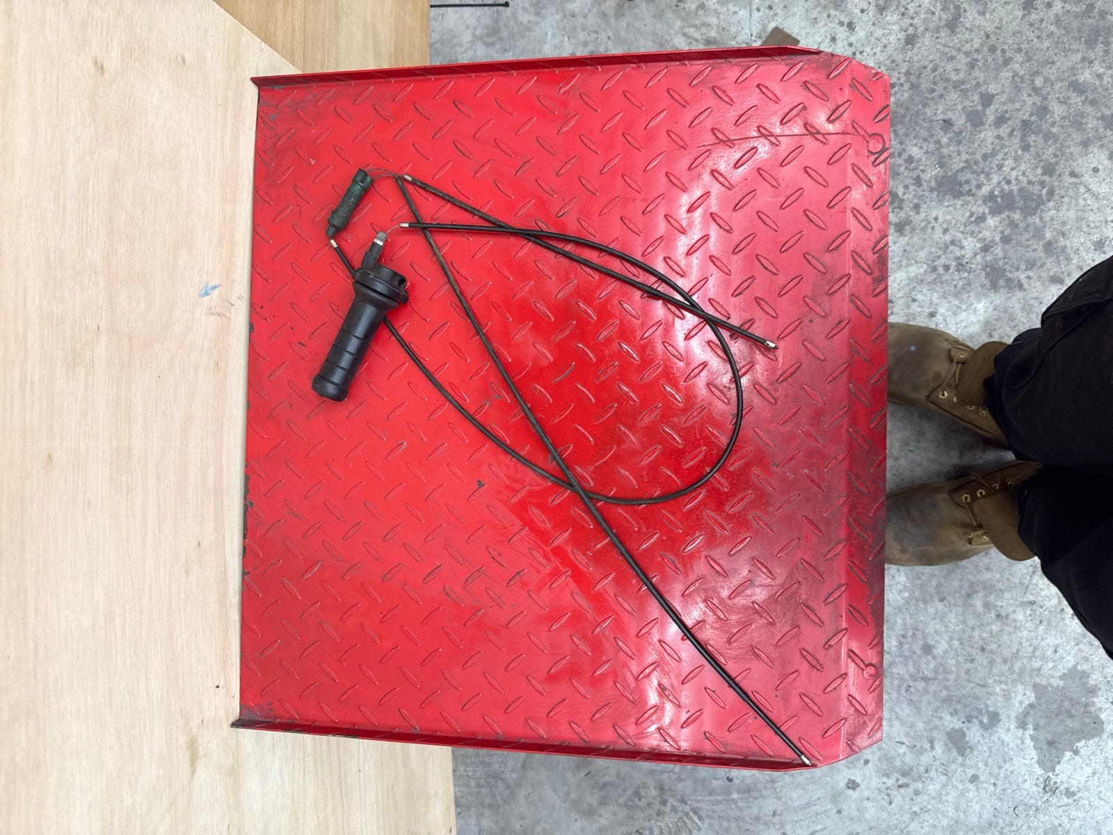 Gashendel met kabel voor Piaggio SKR / Skipper / Quartz, Ophalen of Verzenden, Gebruikt, Overige typen, Piaggio
