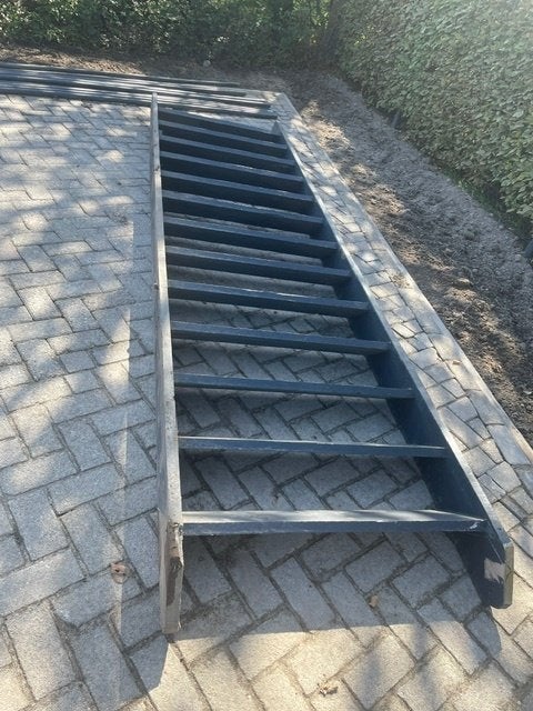 Bouwtrap/tijdelijke trap, Ophalen, Gebruikt, Trap, 2 tot 4 meter