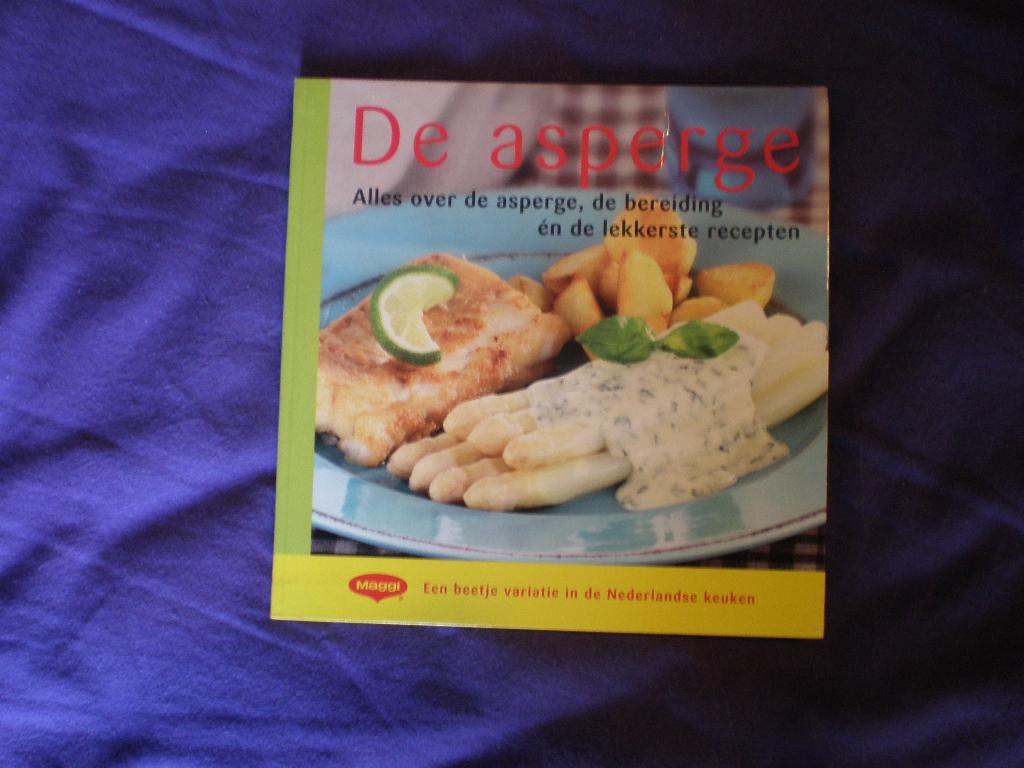 Kookboekje De asperge., Ophalen of Verzenden, Gelezen, MAGGI