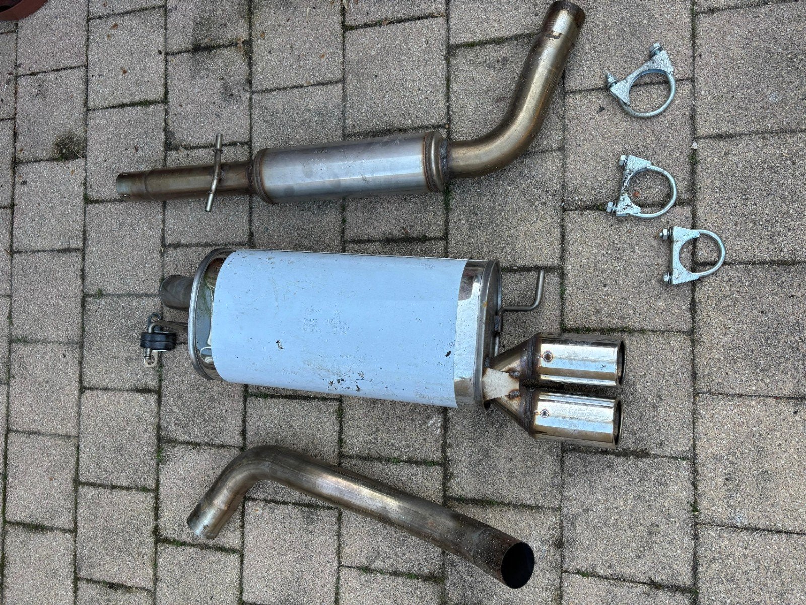 Simons Audi A3 8P uitlaat, Ophalen, Nieuw, Audi