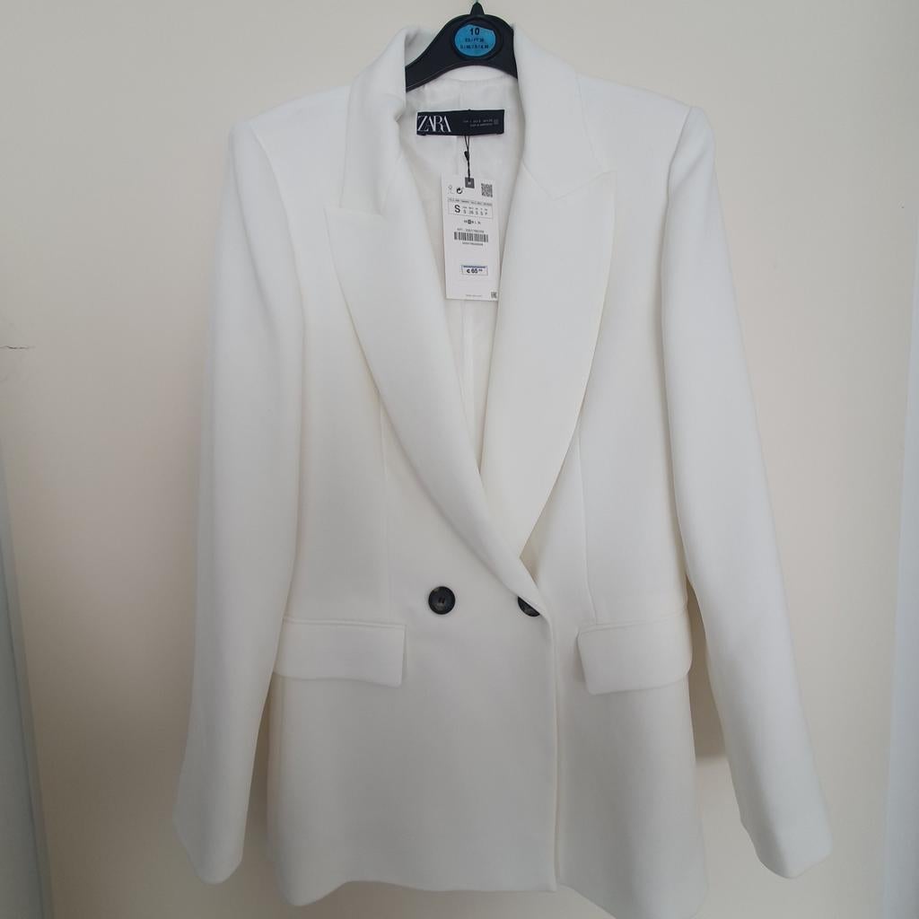 Witte Zara blazer maat S, Ophalen of Verzenden