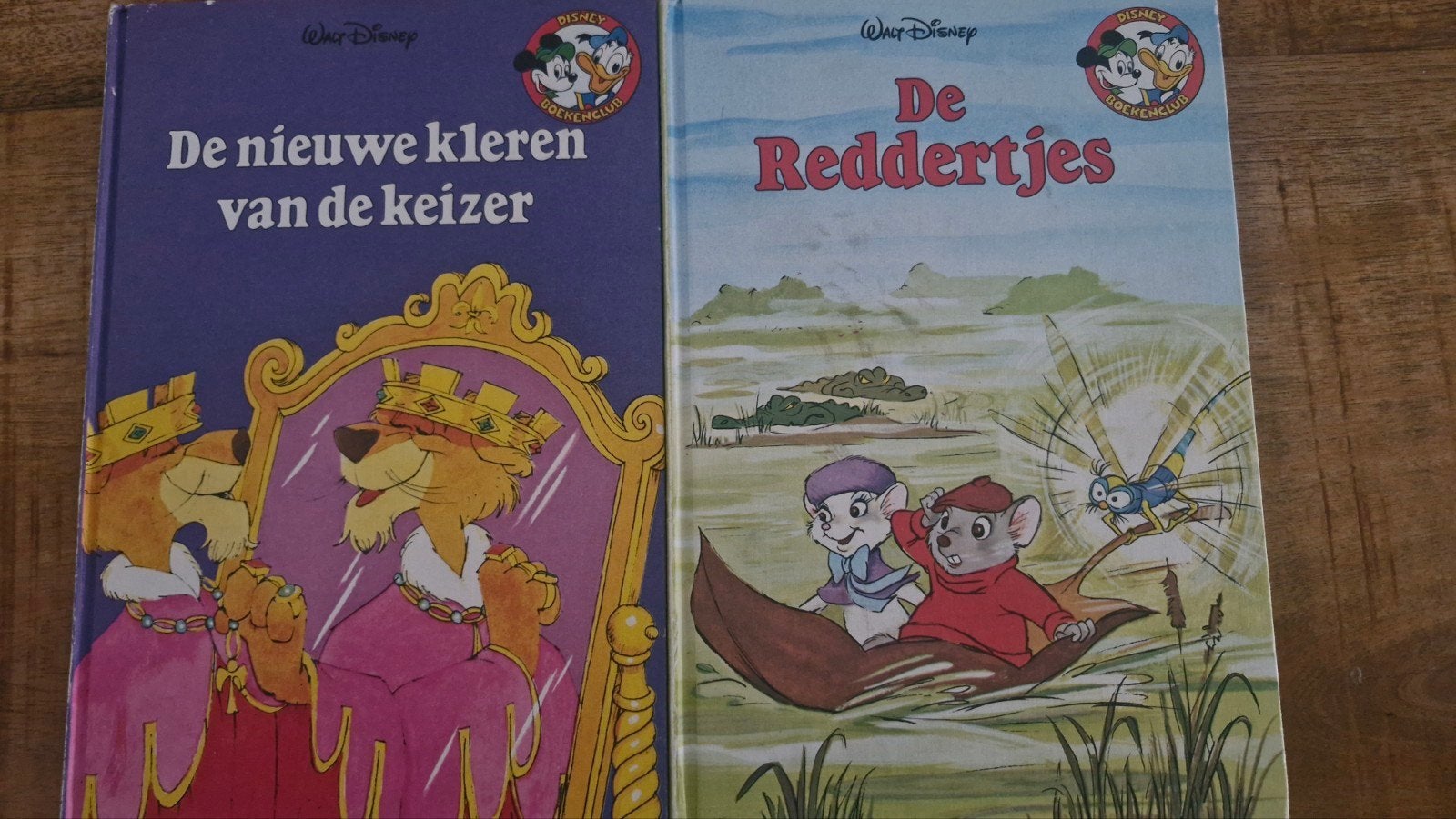 Walt Disney: De Nieuwe Kleren van de Keizer & De Redde, Ophalen of Verzenden, Gelezen, Walt Disney, Sprookjes