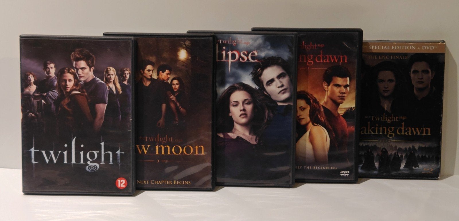 De complete Twilight Saga DVD Boxset Alle 5 films Bella Swan, Engels, Nederlands, Ophalen of Verzenden, Zo goed als nieuw