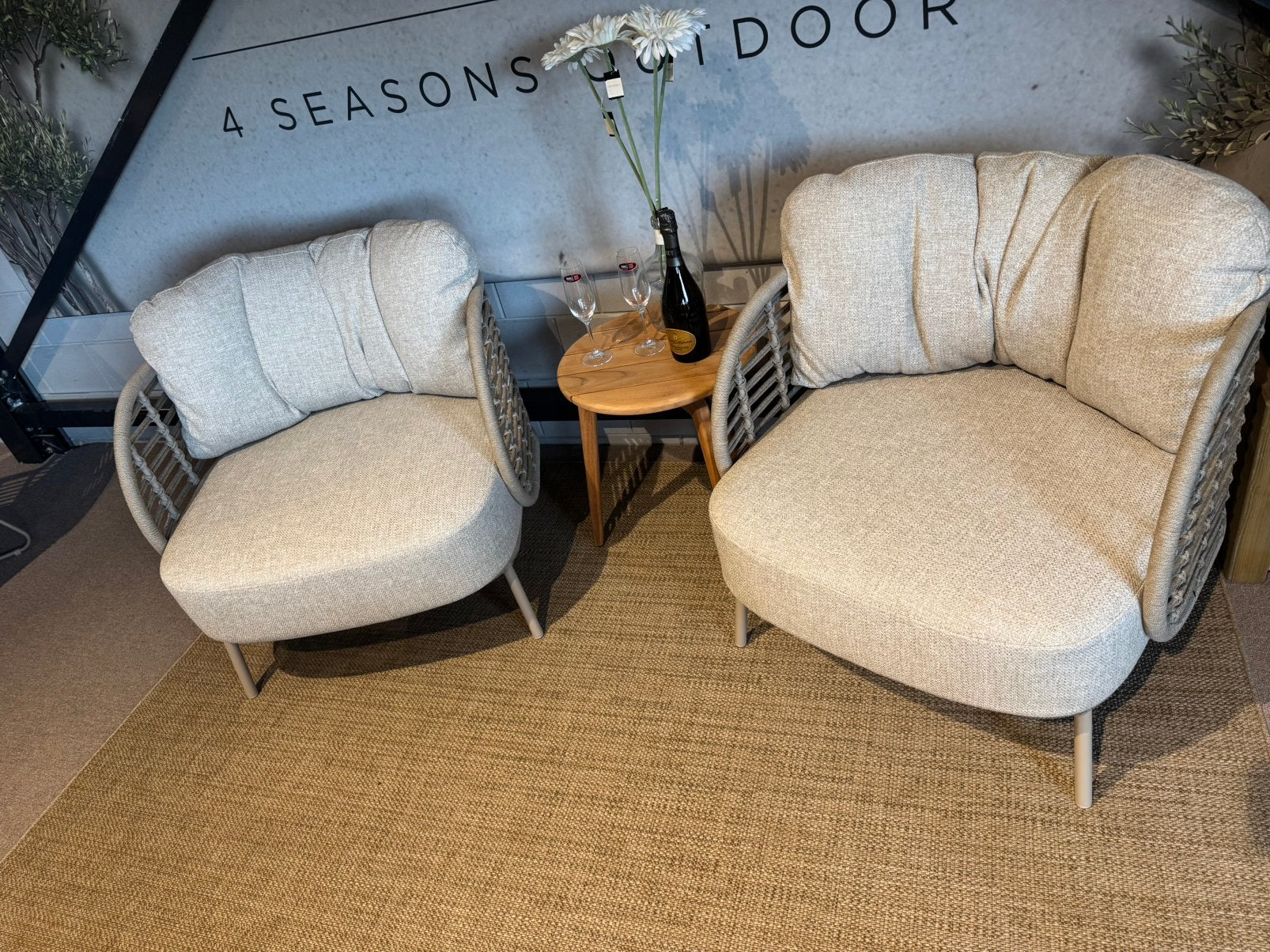 Fabrice lounge set 4 seasons outdoor latte special, Ophalen, Nieuw, Overige materialen