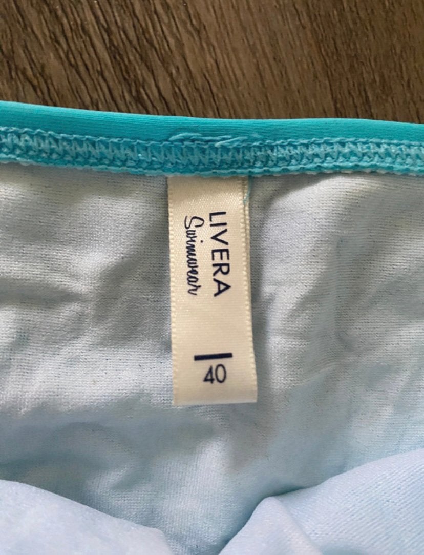 Bikini broekje Livera - maat 40 - blauw, Ophalen of Verzenden, Zo goed als nieuw, Blauw, Bikini