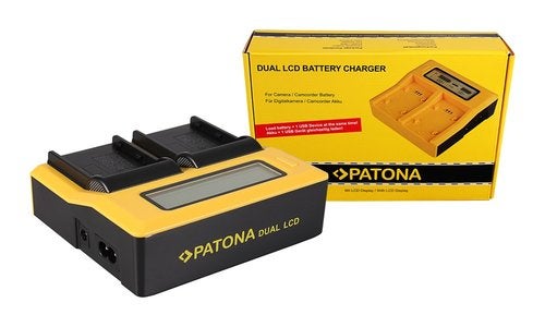 Dual LCD USB Charger Nikon EN-EL3 EN-EL3e FNP-150 BLM5, Verzenden, Nieuw