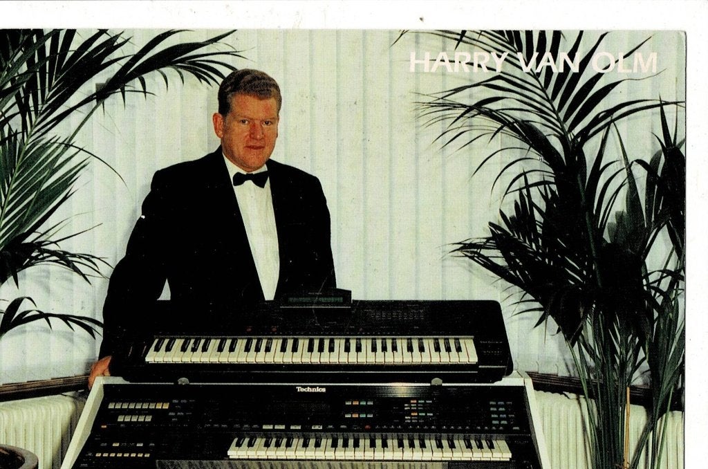 Ansichtkaart Harry van Olm Organist - Muziek, Groningen, Ophalen of Verzenden, 1980 tot heden, Ongelopen, Muziek