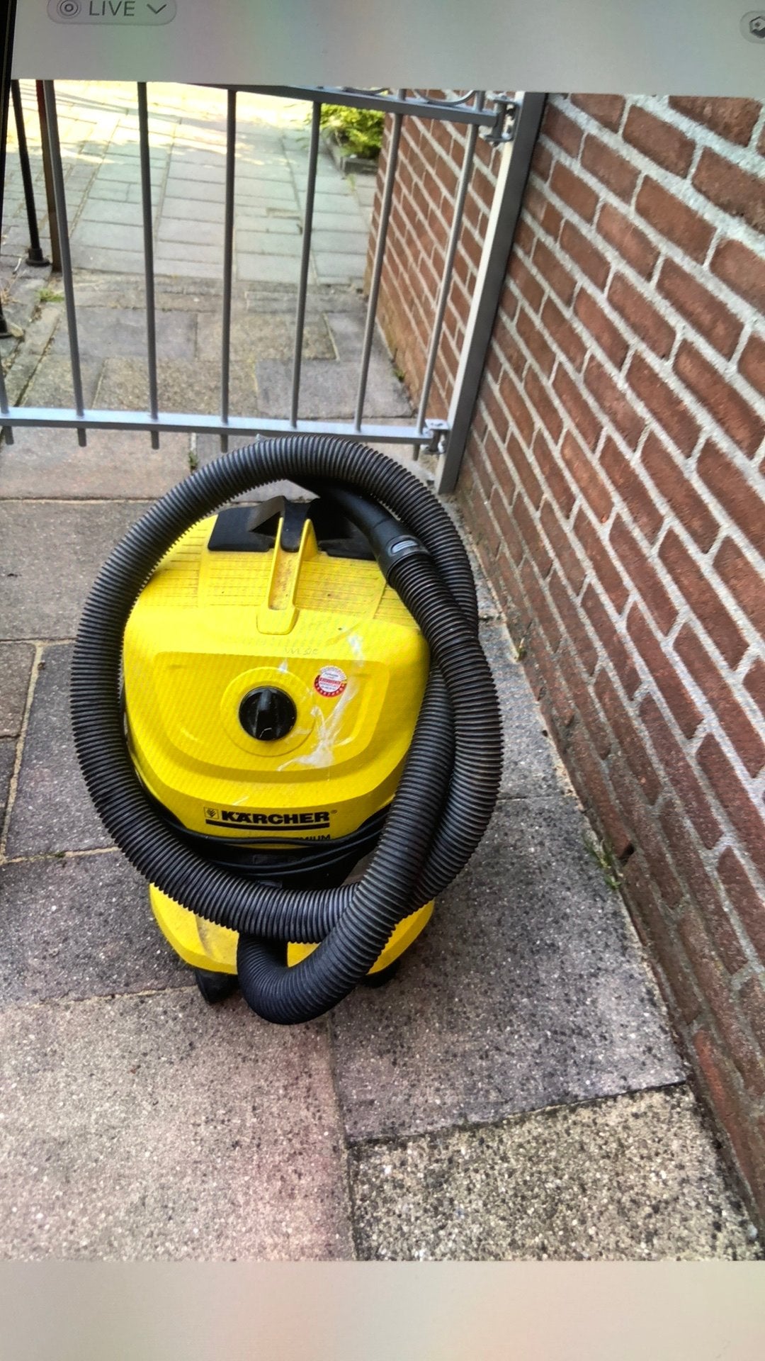 Karcher water en stof zuiger, Ophalen, Zo goed als nieuw