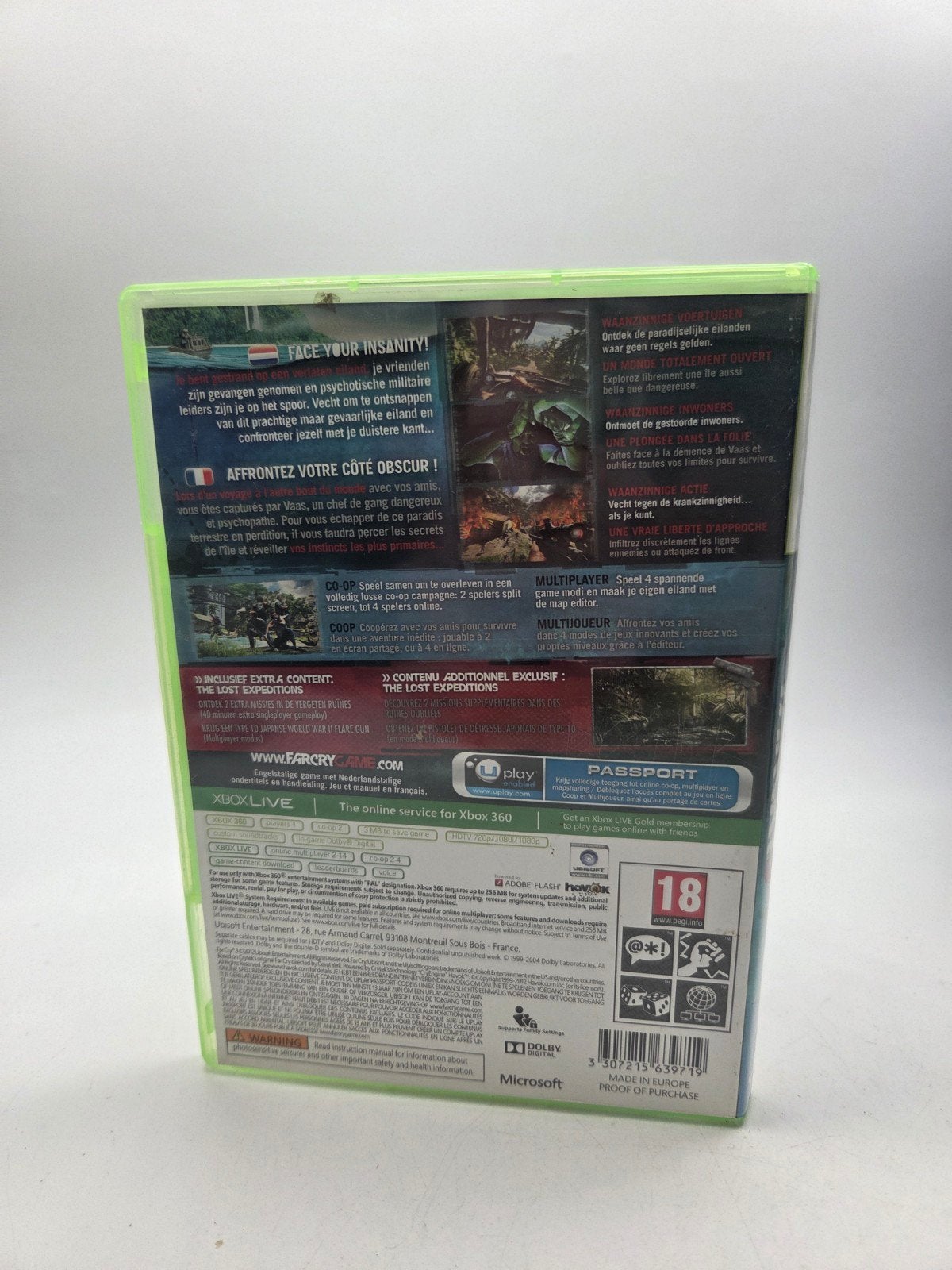 Far Cry 3: The Lost Expeditions Edition - Xbox 360, Online, Vanaf 18 jaar, 28, rue Armand Carrel, 93100 Montreuil Sous Bois - France