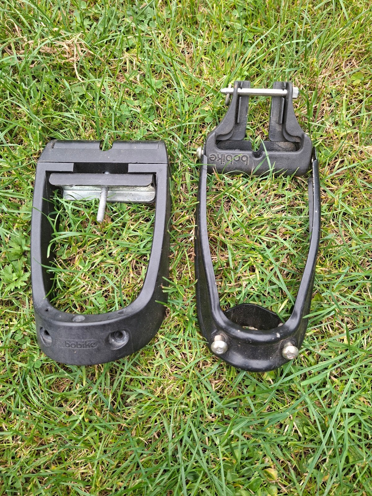 Bobike achterzitje beugels - mist schroefje, Ophalen of Verzenden, Gebruikt, Achterzitje, Bobike
