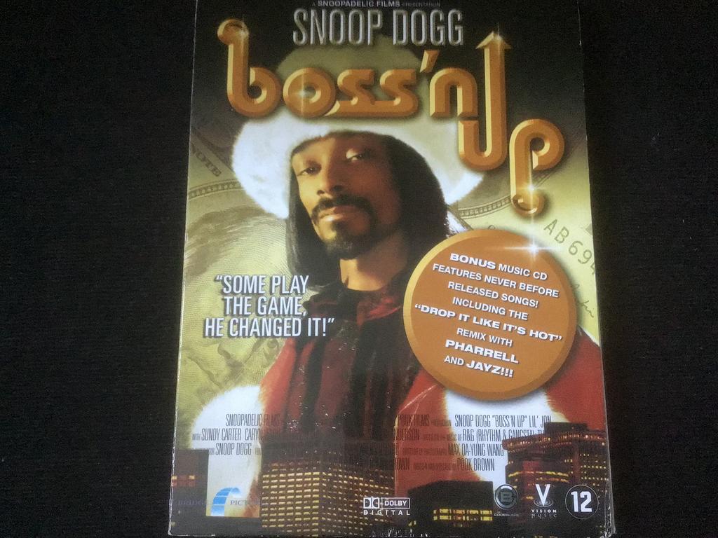 Snoop Dogg, Boss ‘n up dvd en cd, Alle leeftijden, Ophalen of Verzenden, Zo goed als nieuw, Muziek en Concerten