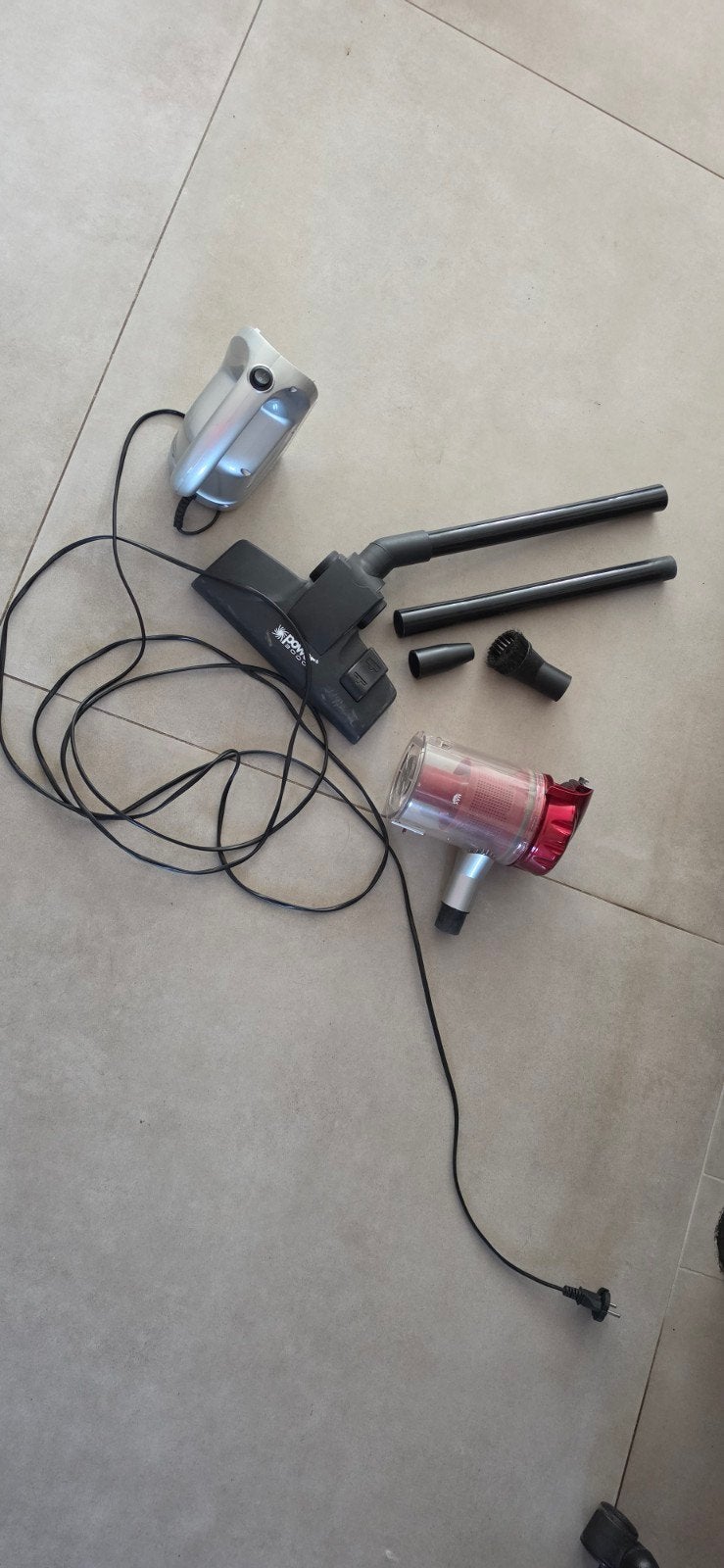 Powerline Steelstofzuiger met accessoires
