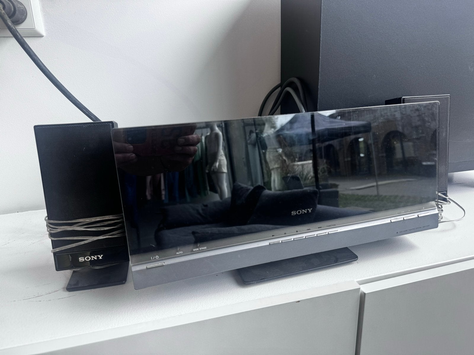 Sony HCD-F200 DVD Receiver met 2.1 luidsprekersysteem, Ophalen, Gebruikt, 2.1-systeem, Minder dan 40 watt