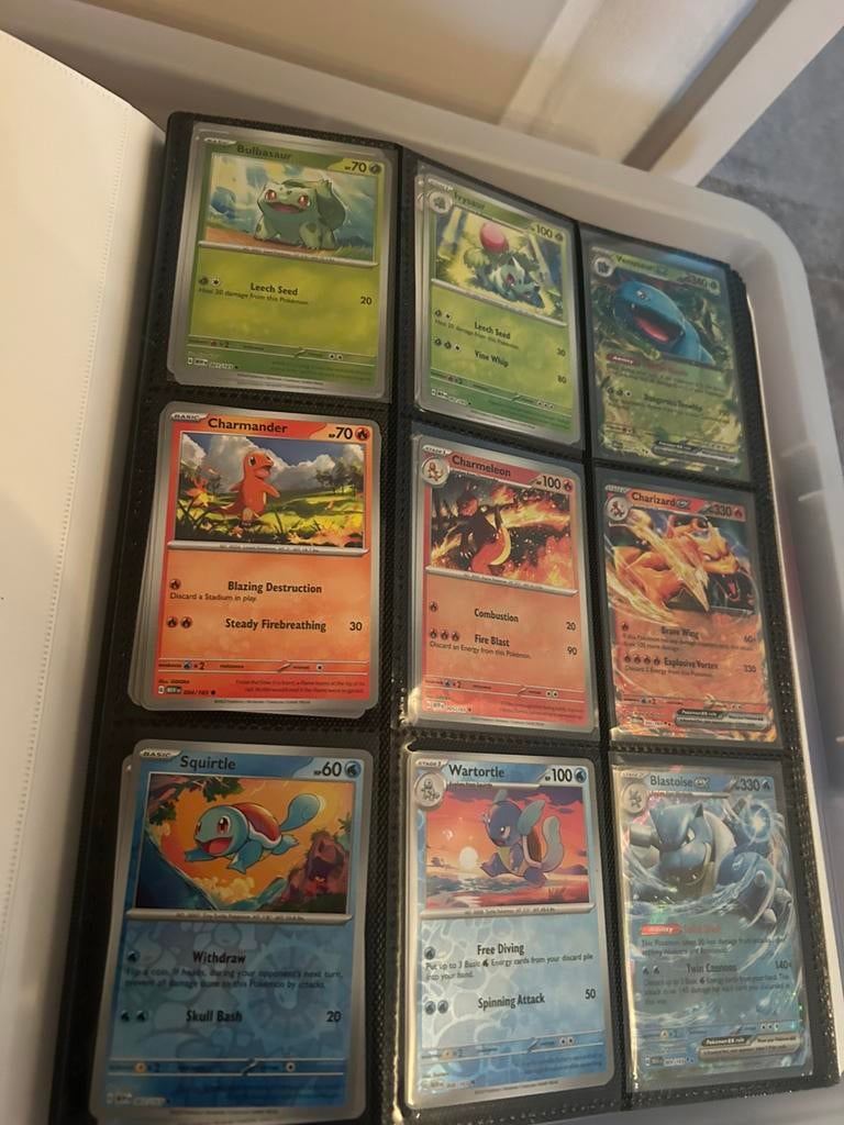 151 base set 1 tot 165 compleet, Ophalen, Zo goed als nieuw