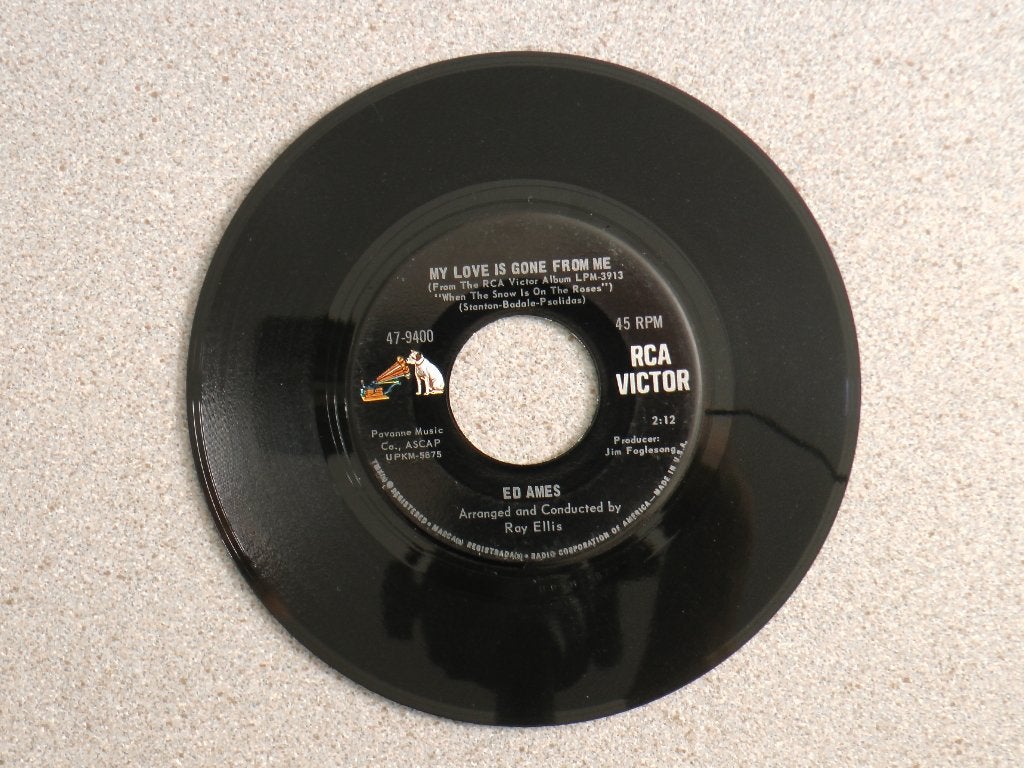 Ed Ames - Who will answer VINYL SINGLE, Ophalen of Verzenden, Gebruikt, 7 inch, Pop