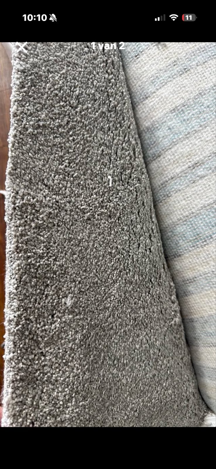 Rol dik tapijt 7,85x4m, Ophalen, Nieuw, 200 cm of meer, Grijs