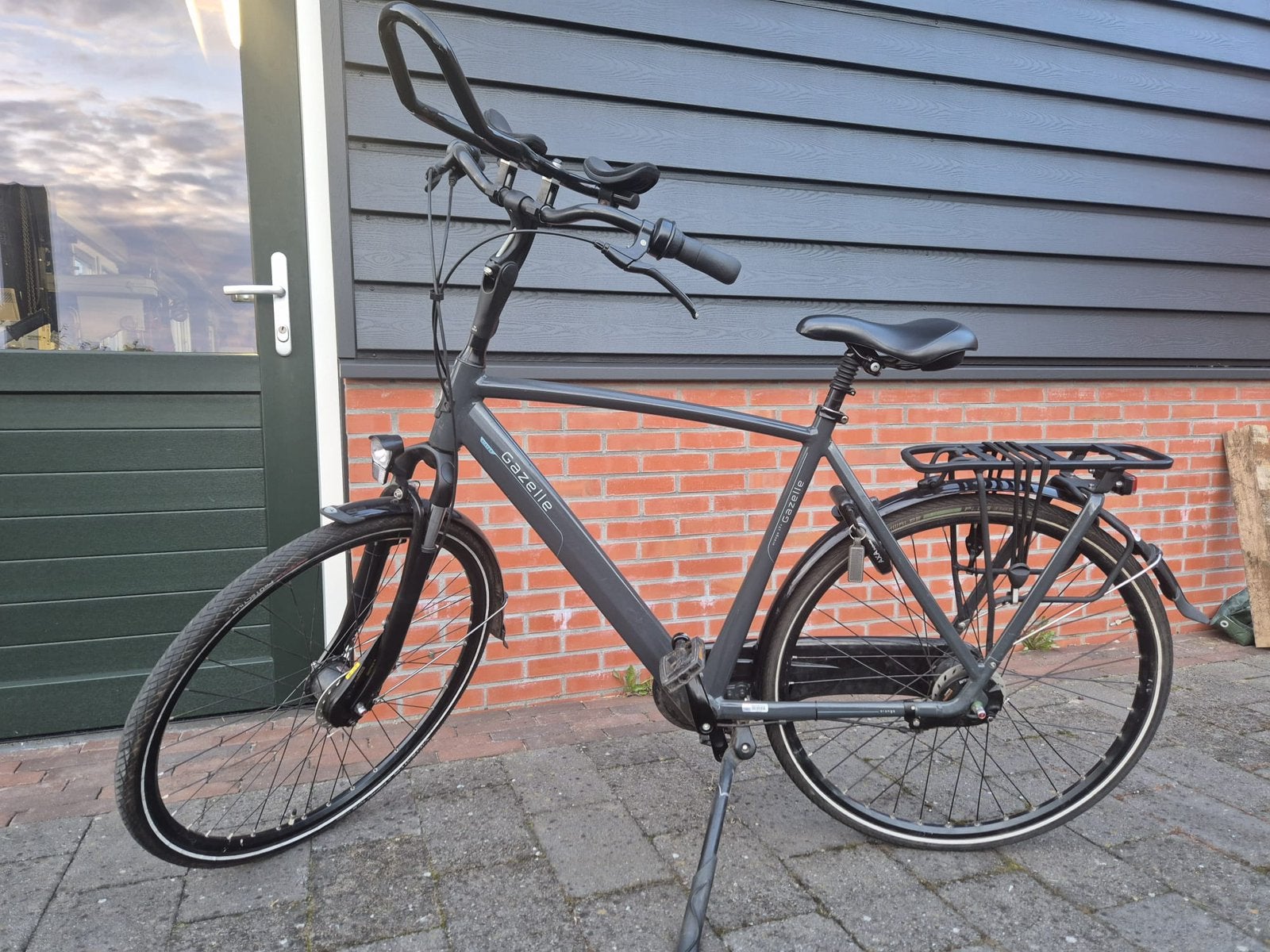 Gazelle fiets, Fietsen en Brommers, Fietsen | Heren | Herenfietsen, Ophalen, Gebruikt, Versnellingen, 57 tot 61 cm