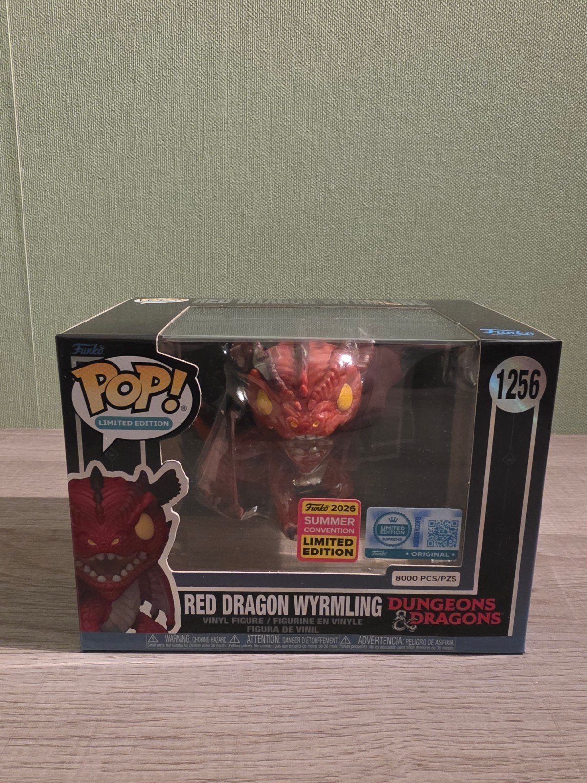 Funko Dungeons & Dragons Red Dragon Wyrmling #1256 LE8000, Verzamelen, Ophalen of Verzenden, Nieuw