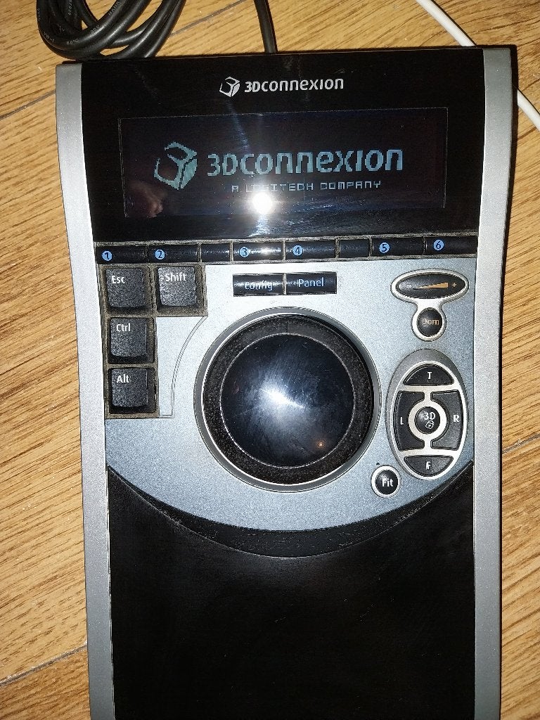 space pilot, Muis, Gebruikt, Ophalen of Verzenden, 3DConnexion