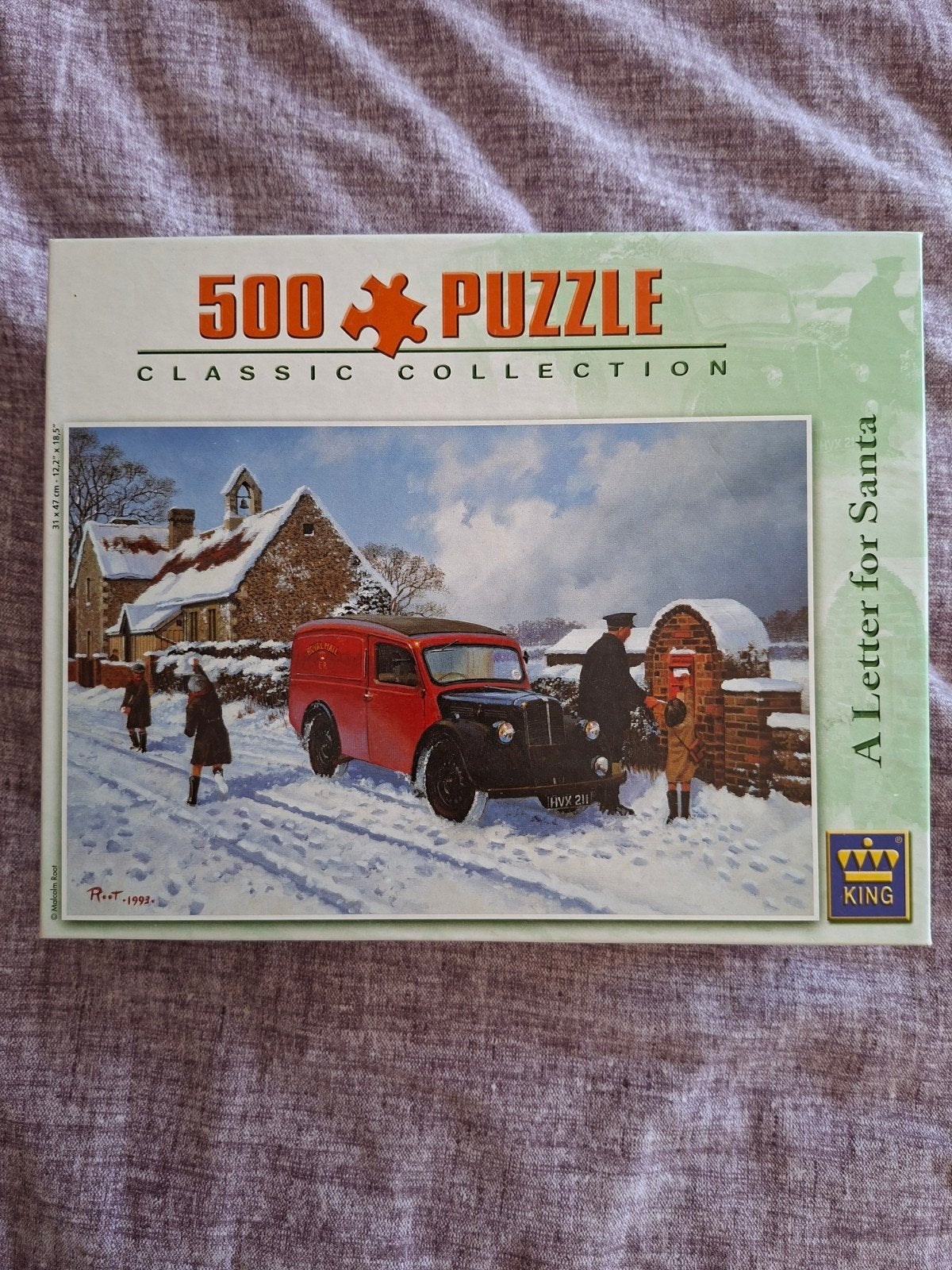 Legpuzzel King - 500 stukjes, Ophalen of Verzenden, 500 t/m 1500 stukjes, Zo goed als nieuw