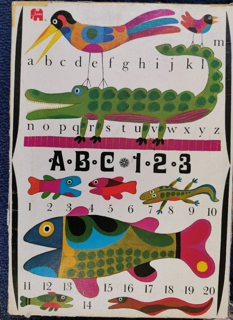 81 .. abc puzzel, Ophalen of Verzenden