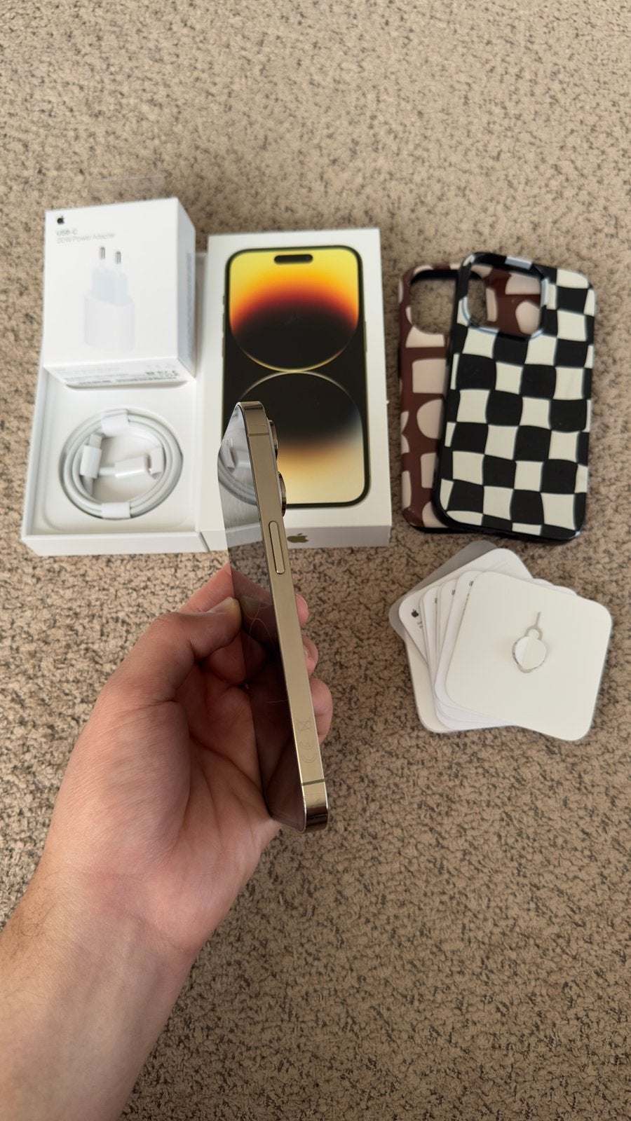 Foto 4 van Te koop iPhone 14 Pro 128GB Goud – Zo goed als nieuw