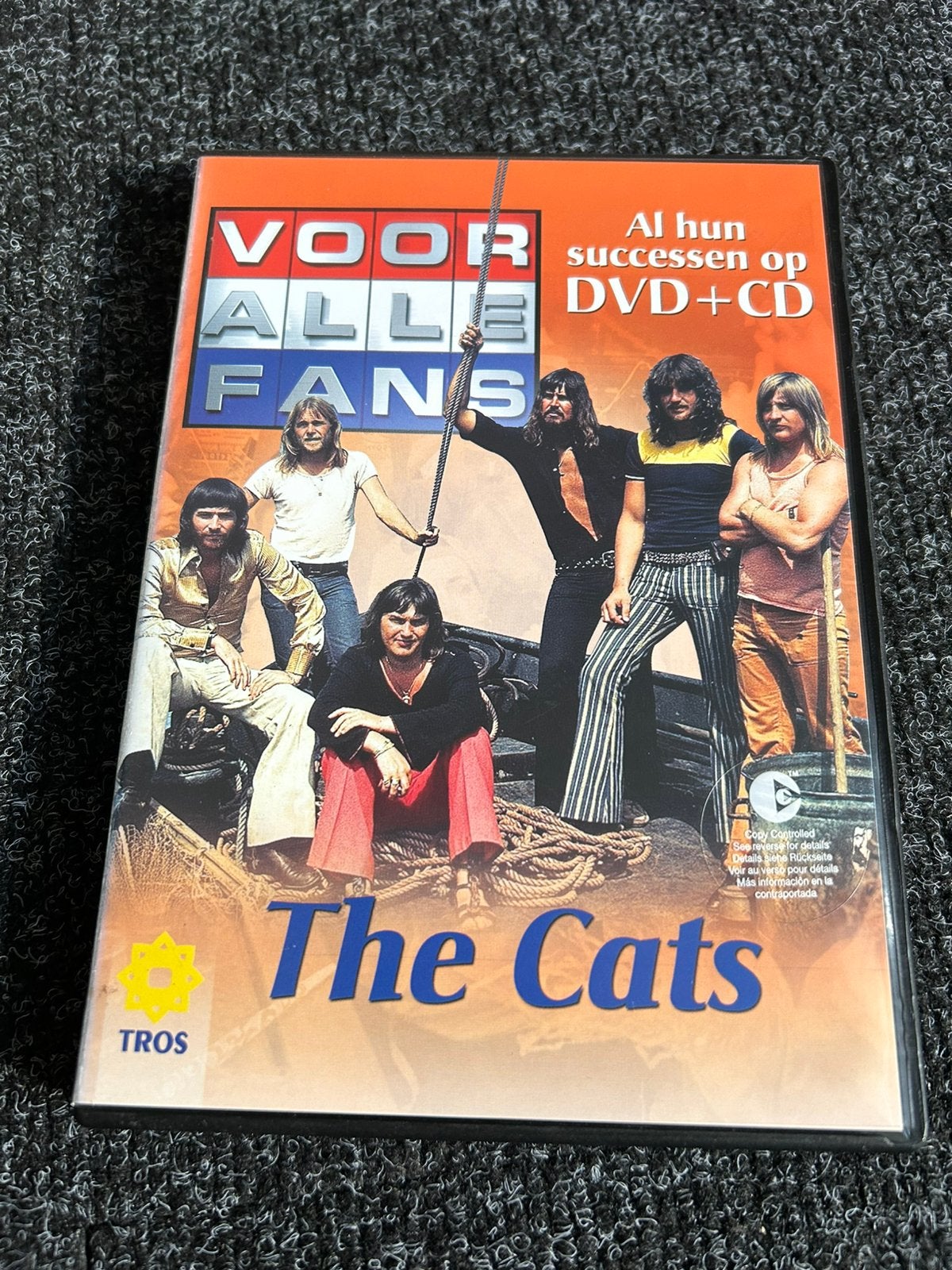 Voor alle fans dvd + cd the cats, Cd's en Dvd's, Dvd's | Muziek en Concerten, Alle leeftijden, Ophalen of Verzenden, Gebruikt