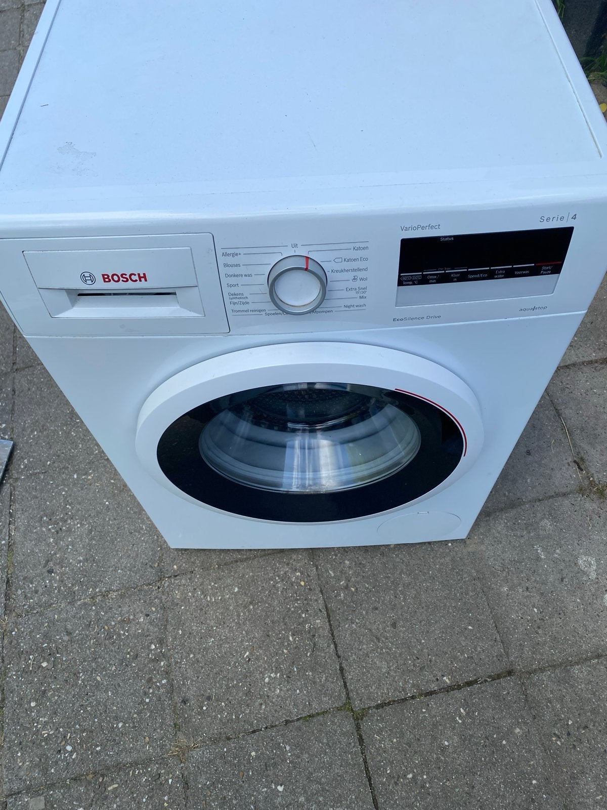 Bosch Wasmachine Serie 4 VarioPerfect 8kg - Energiezuinig, Ophalen, 6 tot 8 kg, Gebruikt, Energieklasse A of zuiniger