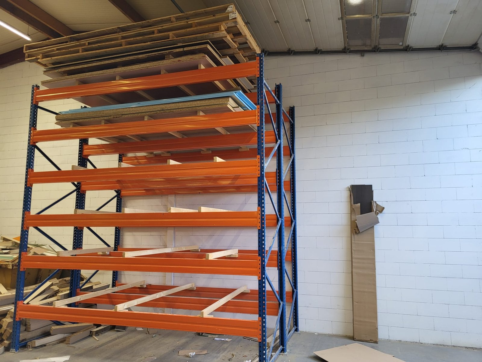Palletstelling, Ophalen