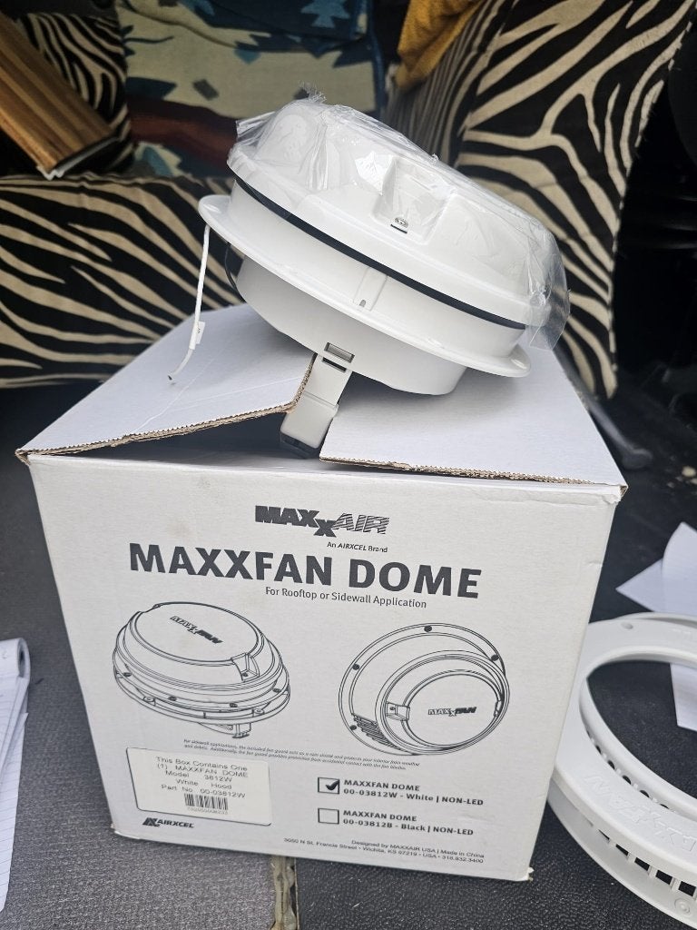 Maxxfan Dome dakventilator camper, Ophalen of Verzenden, Nieuw