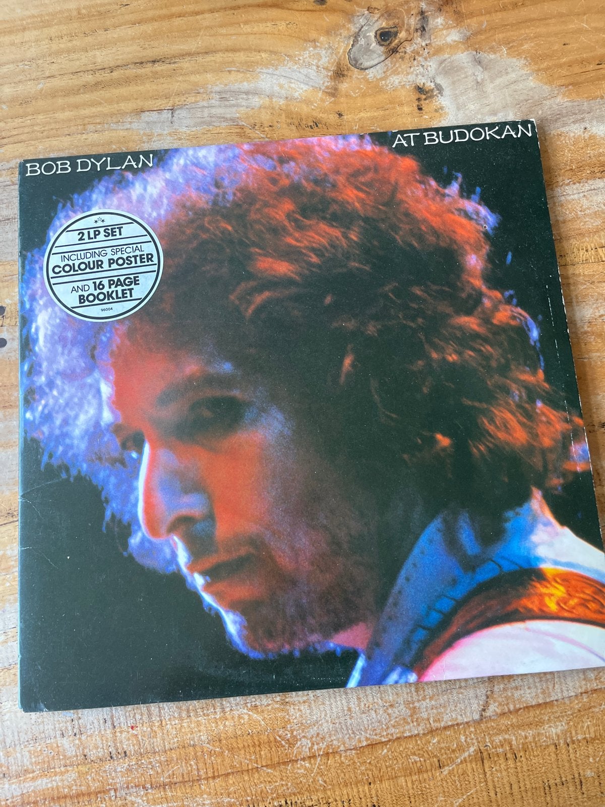 Bob Dylan - At Budokan 2LP set met poster en boekje, Gebruikt, Pop, Ophalen of Verzenden, 12 inch