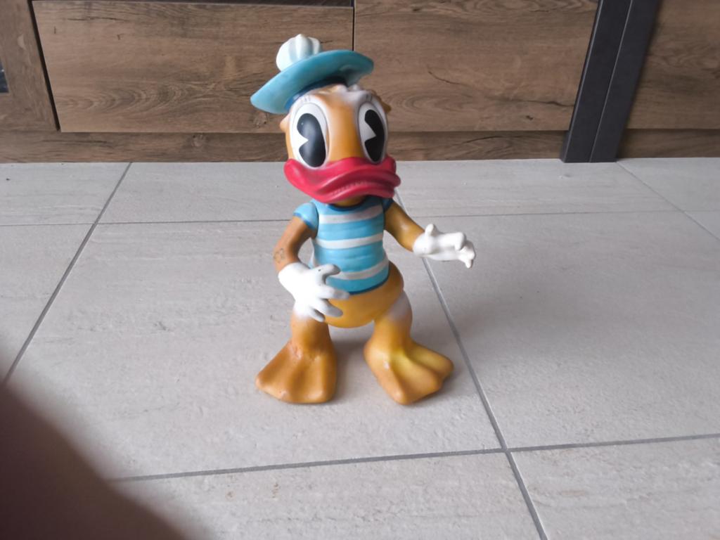 Vintage groot beeldje Donald Duck Sailor, Verzamelen, Ophalen, Zo goed als nieuw