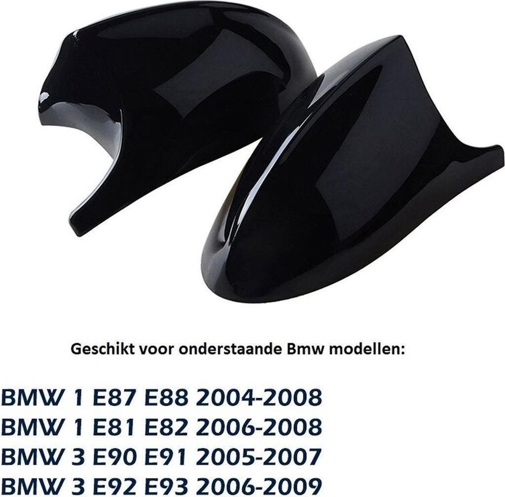 Spiegelkappen Glans Zwart Voor BMW 1 Serie E81 E82 E87 E88 M, Verzenden, Automotive Parts, A.parts@hotmail.nl, Trasmolenlaan 12 3447 GZ Woerden