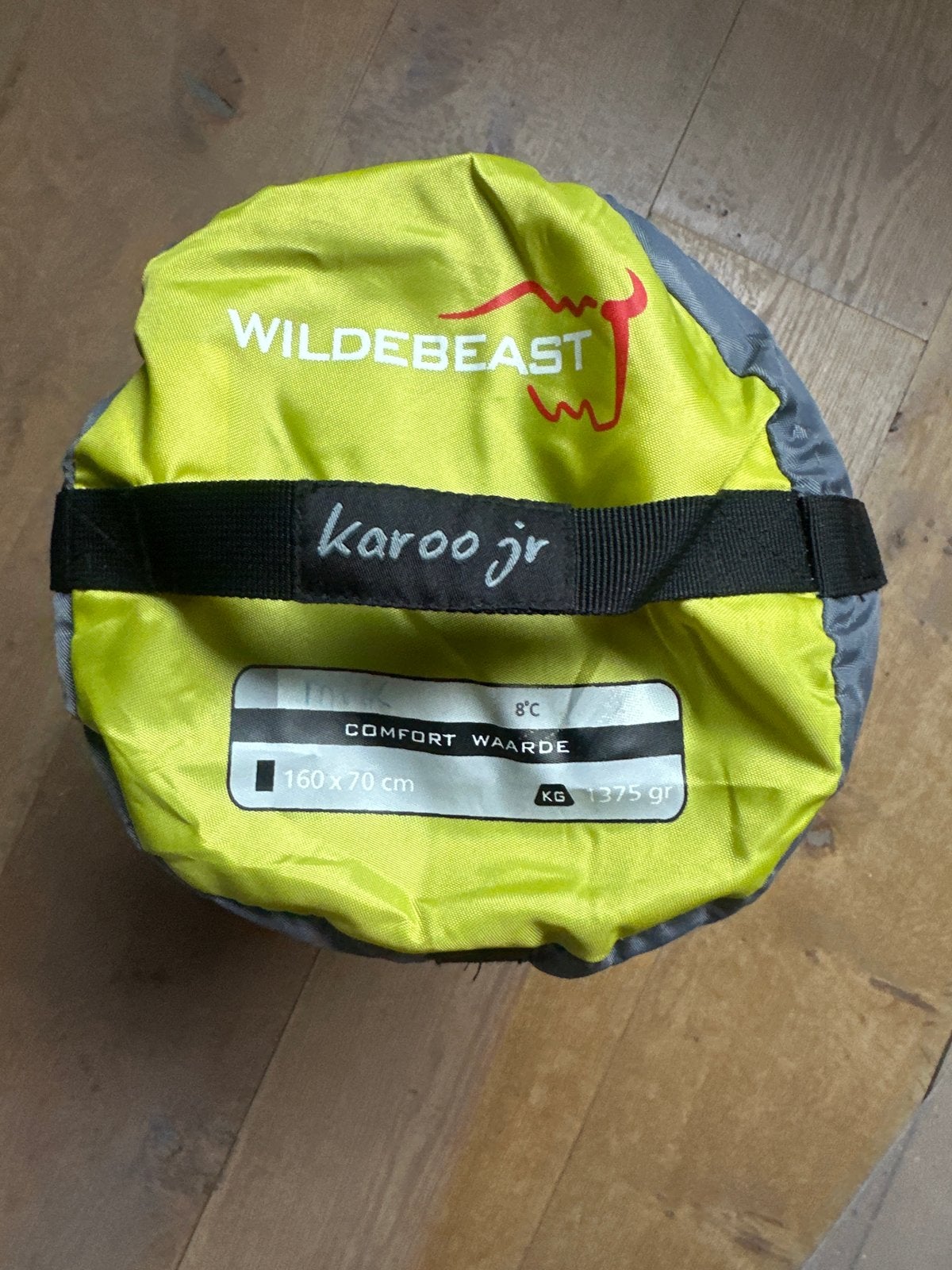Wildebeast Karoo Jr. Slaapzak - Comfort 8C, Caravans en Kamperen, Slaapzakken, Ophalen of Verzenden, Gebruikt