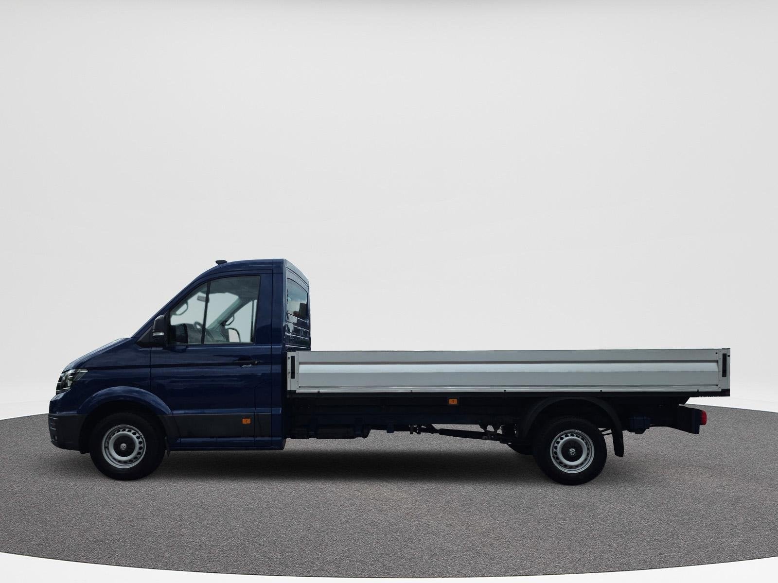 Volkswagen Crafter 35 2.0 TDI L4 Pick Up | 140Pk | DAB | Bij, Auto's, Stof, Gebruikt, 4 cilinders, Blauw