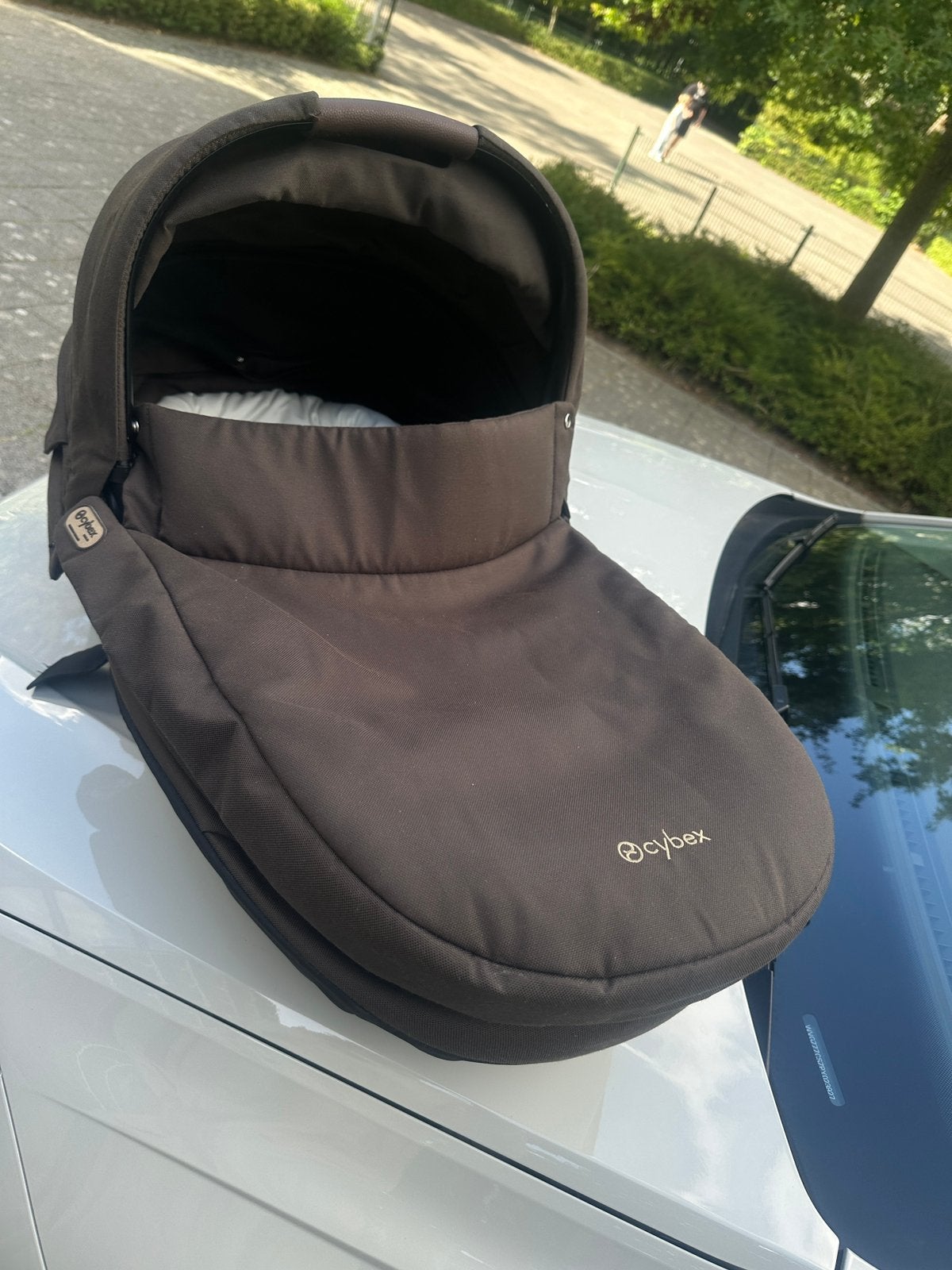 Cybex Balios Cot Bruin (wieg) ZGAN, Ophalen, Zo goed als nieuw