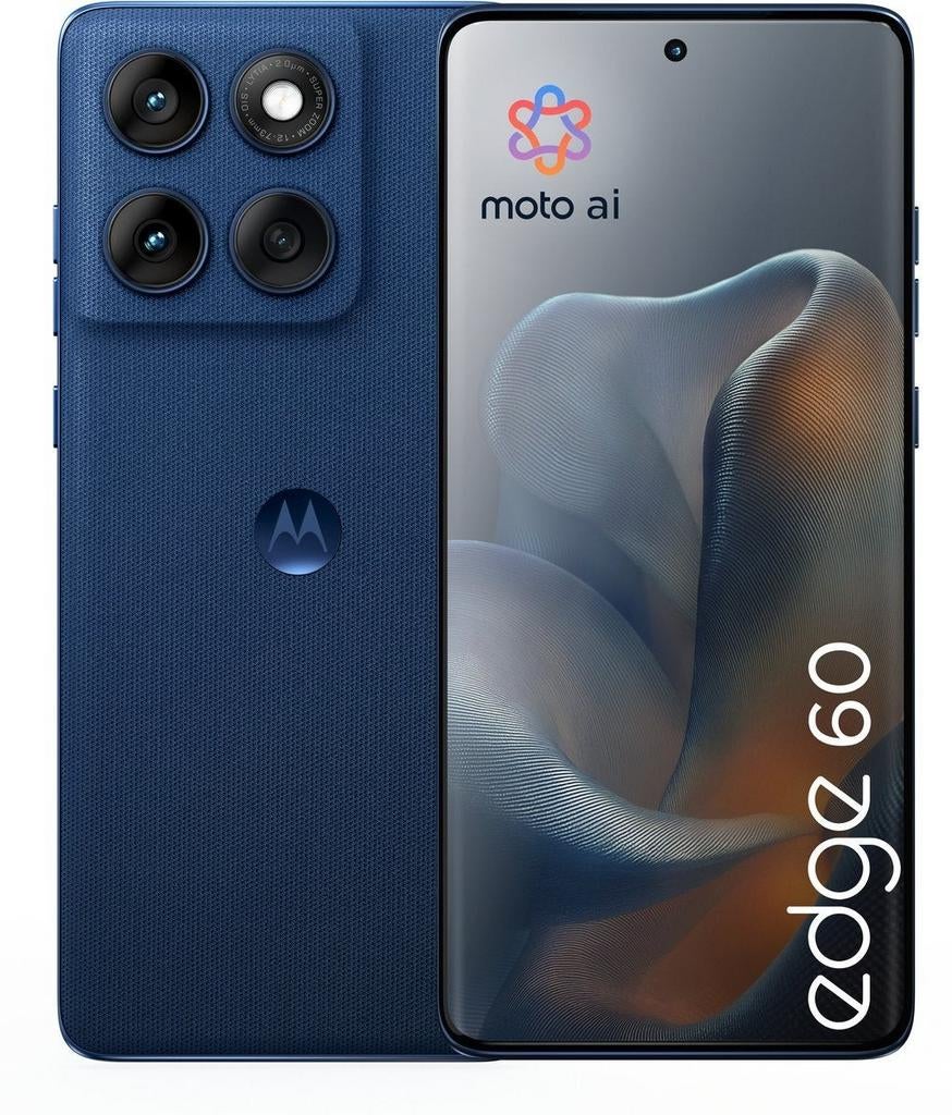 Motorola Edge 60 5G, Overige modellen, Blauw, Touchscreen, Nieuw