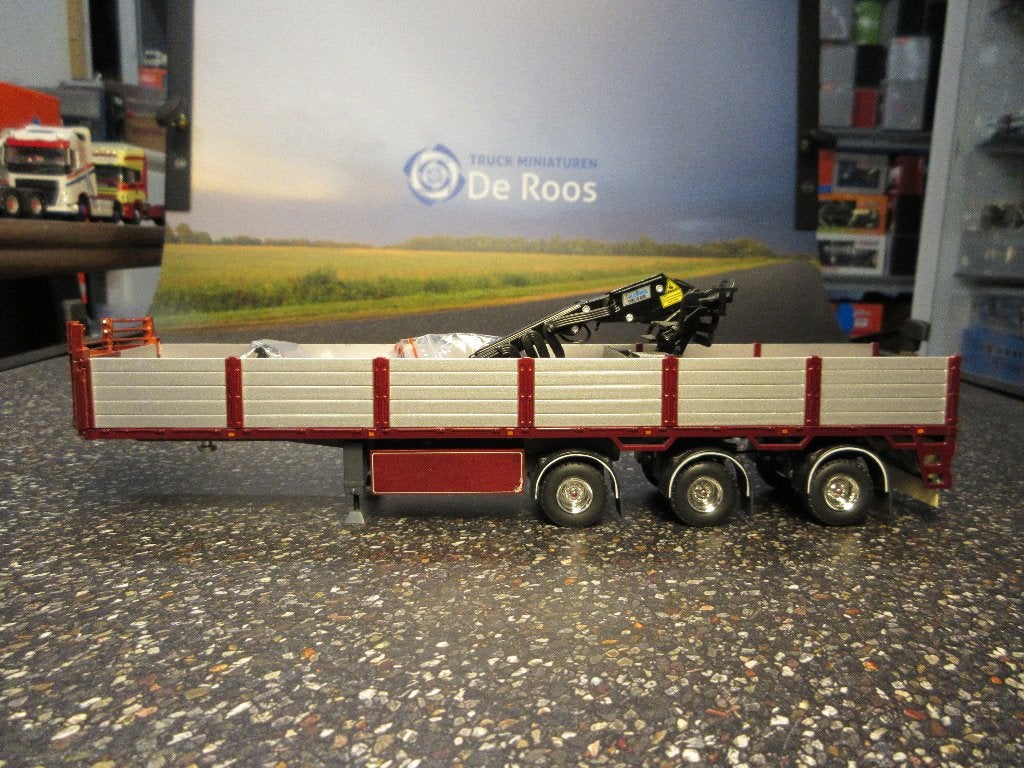 Tekno stenentrailer Folmer, Ophalen of Verzenden, Zo goed als nieuw, Bus of Vrachtwagen, Tekno