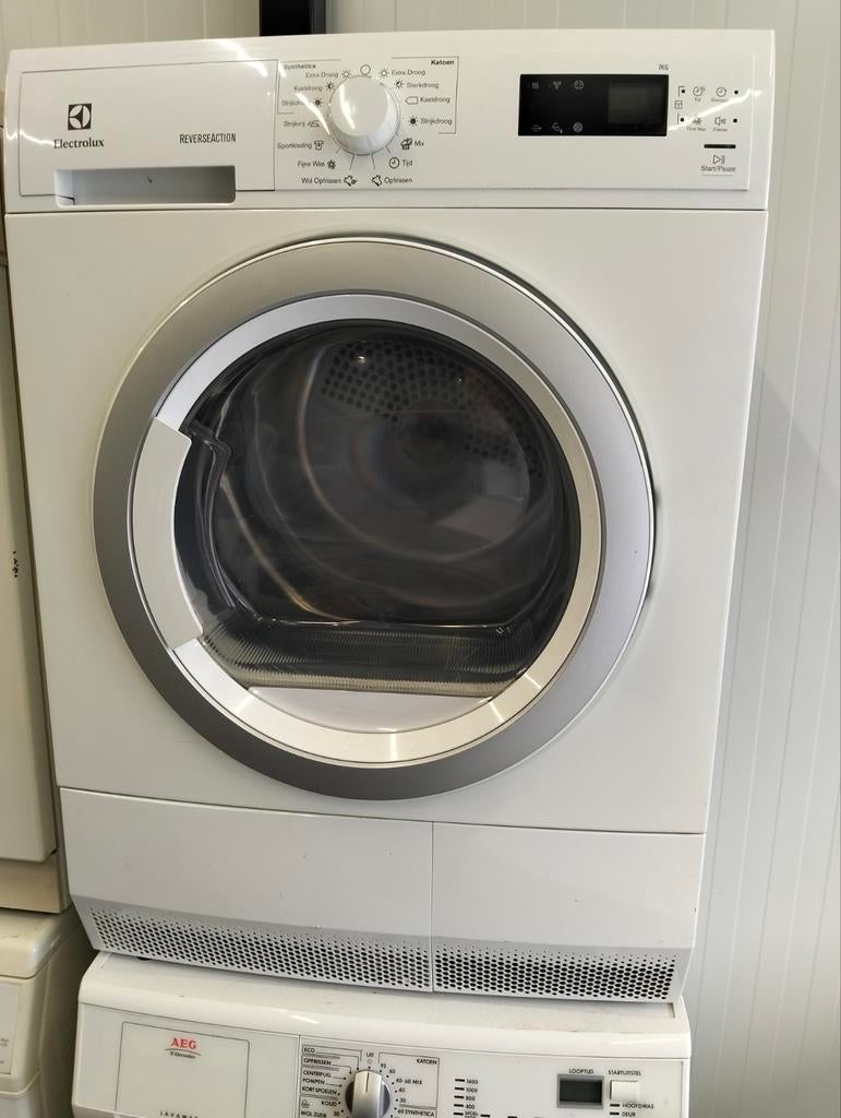Electrolux REVERSEACTION Wasdroger -7kg,  Zo goed als nieuw, Witgoed en Apparatuur, Wasdrogers, Wolprogramma, 6 tot 8 kg, Info@electrolux.nl