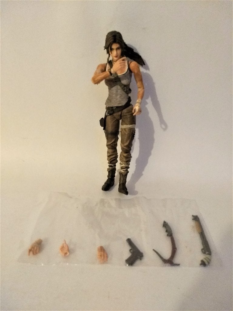 pop tomb raider Lara Croft, Verzamelen, Ophalen, Zo goed als nieuw, Film, Actiefiguur of Pop