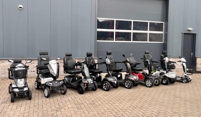Groot aanbod Scootmobielen: Kymco, Mango Lion/Tiger, Solo4,, Ophalen of Verzenden, Zo goed als nieuw, 16 km/u of meer, Mango