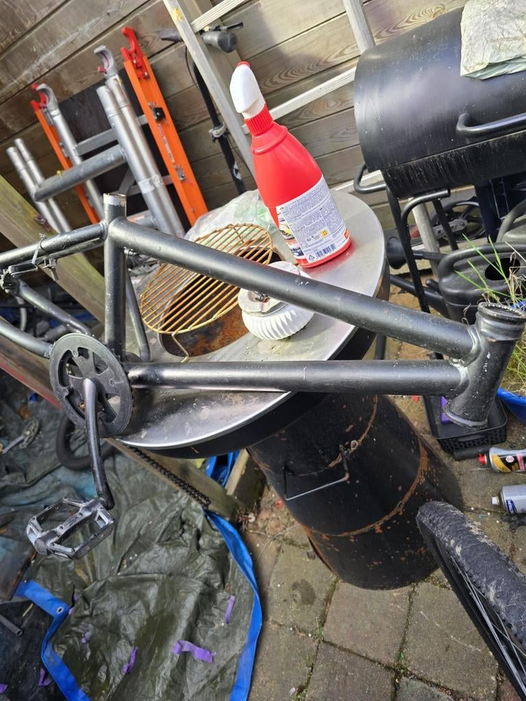 Bmx frame, Ophalen