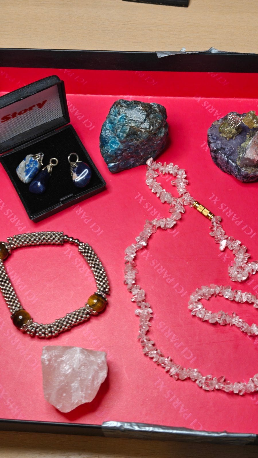 Diverse sieraden en edelstenen set, Ophalen of Verzenden