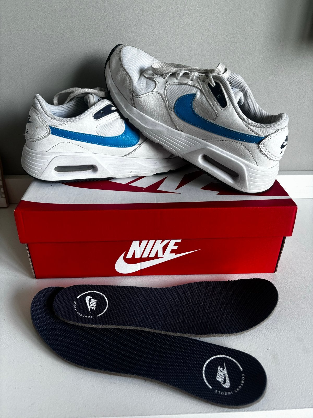 Nike Air Max SC Sneakers Maat 41, Ophalen of Verzenden, Gedragen, Wit, Sneakers of Gympen