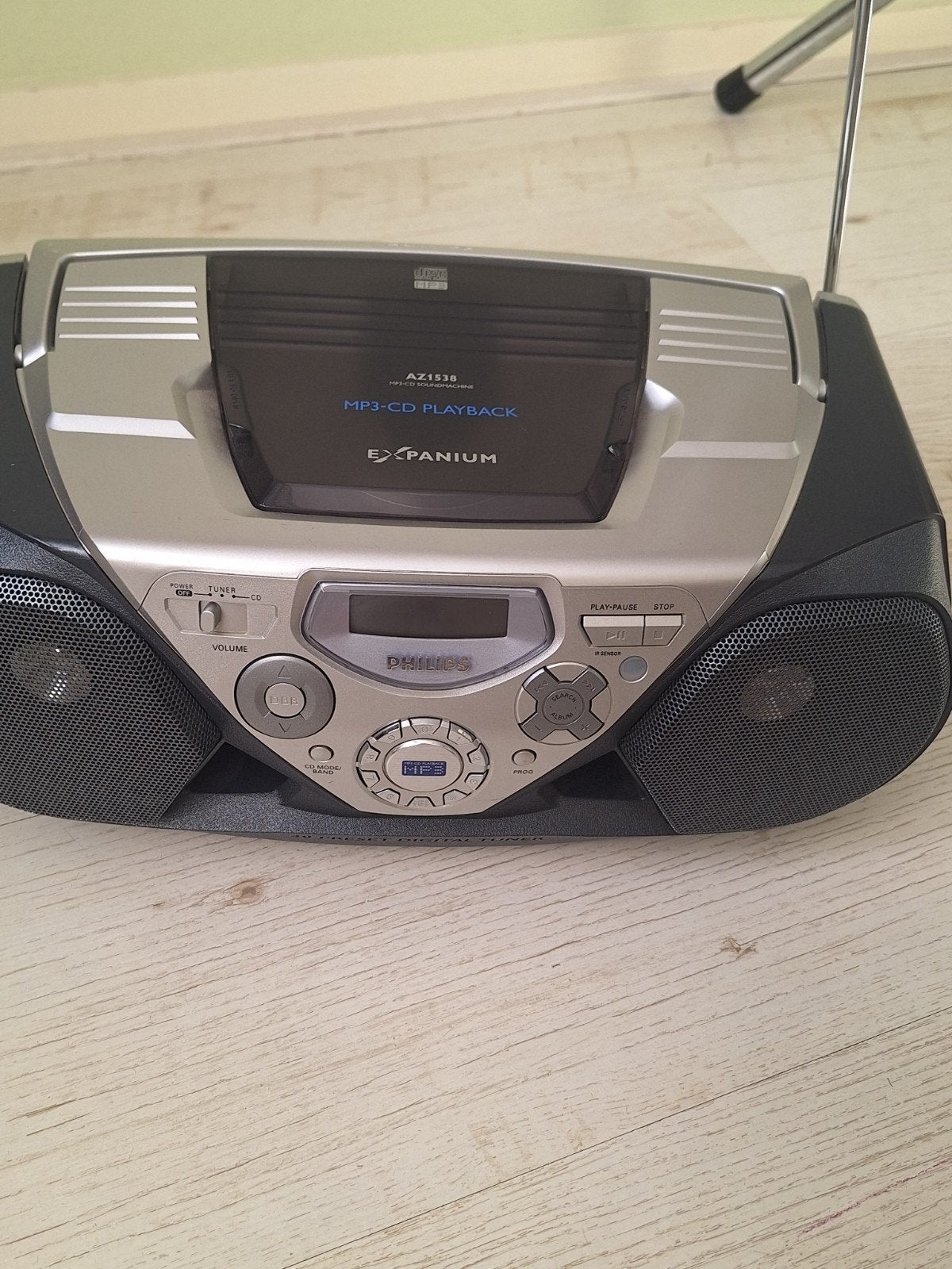 Philips Radio CD Speler AZ1538 MP3-CD Playback, Ophalen