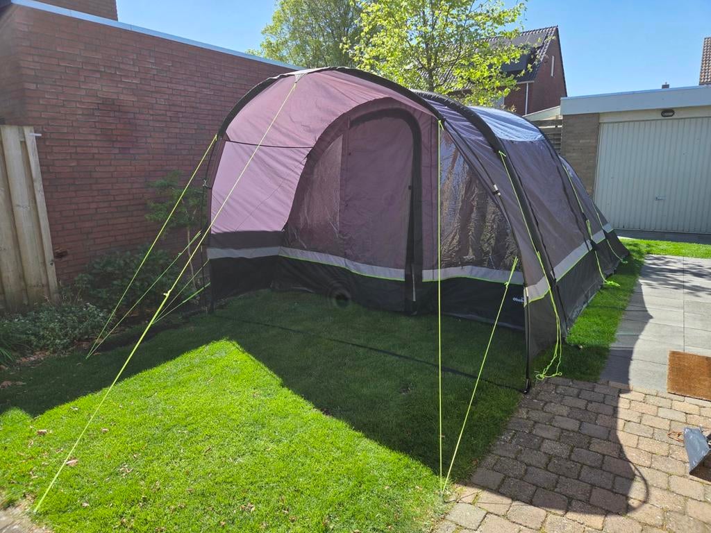 Obelink Columbia 5 Easy Air opblaasbare tunneltent, Ophalen, Zo goed als nieuw, Tot en met 5