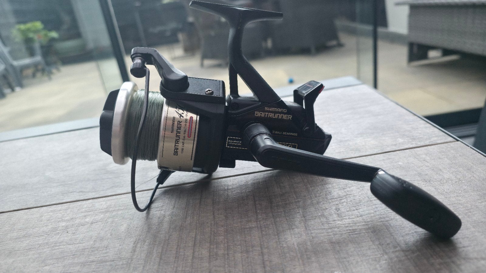 Shimano Baitrunner 4500 oldskool karpermolen, Watersport en Boten, Hengelsport | Karpervissen, Ophalen of Verzenden, Gebruikt