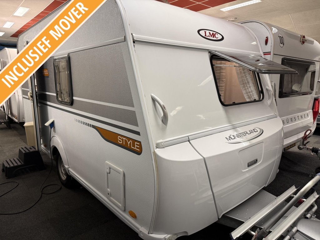 LMC STYLE 370 D FRANSBED-TREINZIT-MOVER VOORTENT EN 870KG, Caravans en Kamperen, Bedrijf, Treinzit, 750 - 1000 kg, Schokbreker